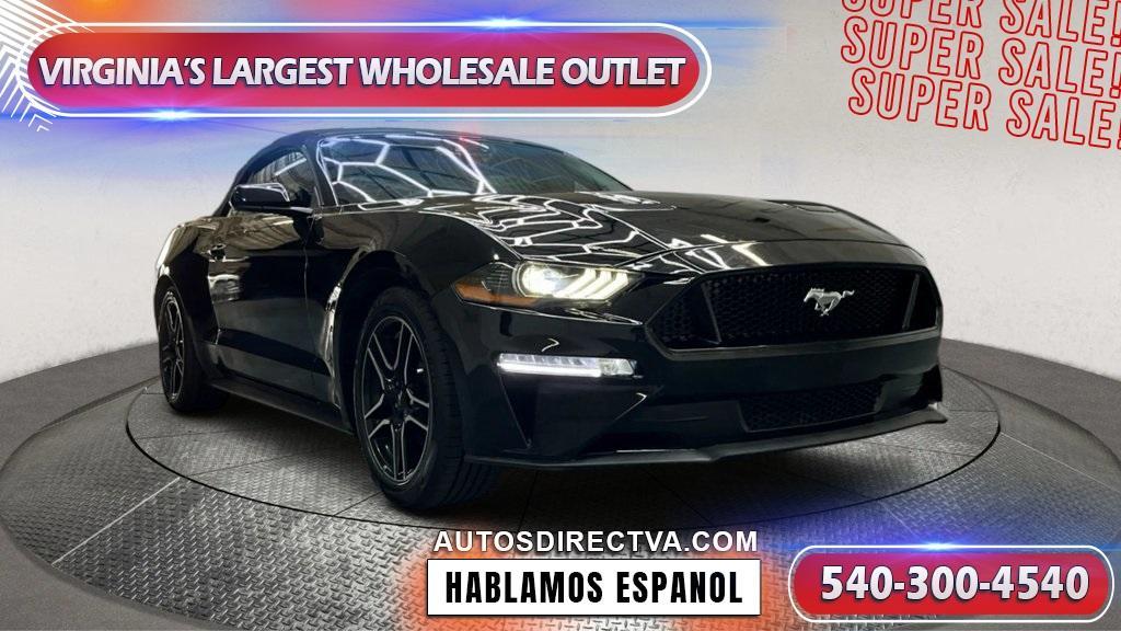 used 2022 Ford Mustang car, priced at $24,495