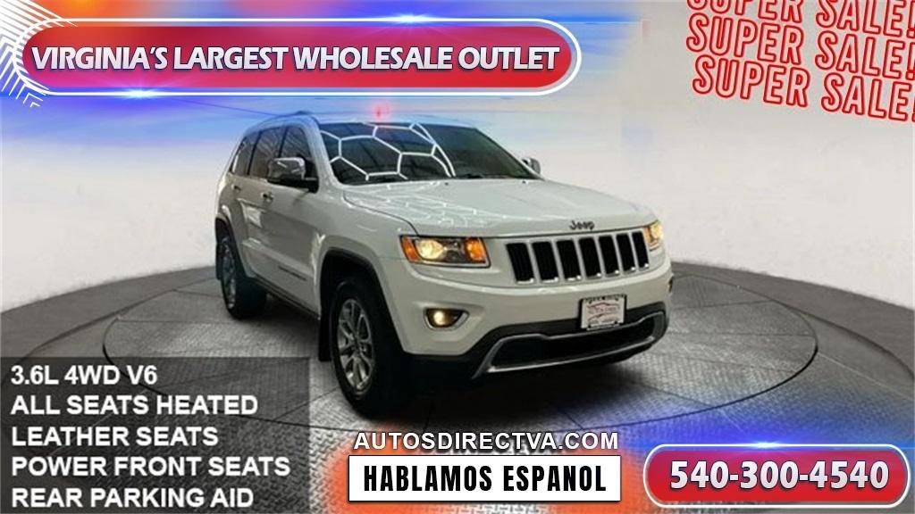 used 2015 Jeep Grand Cherokee car, priced at $11,495