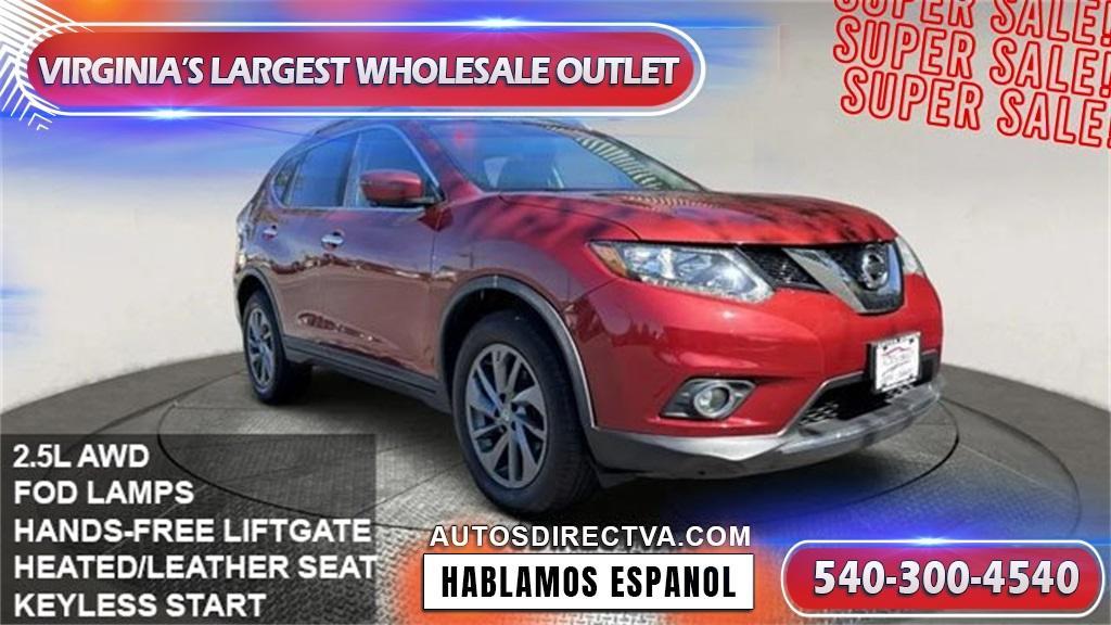 used 2016 Nissan Rogue car, priced at $13,995