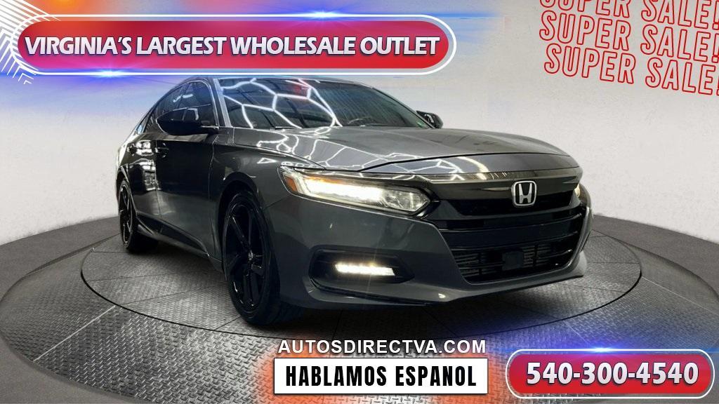used 2018 Honda Accord car, priced at $17,495