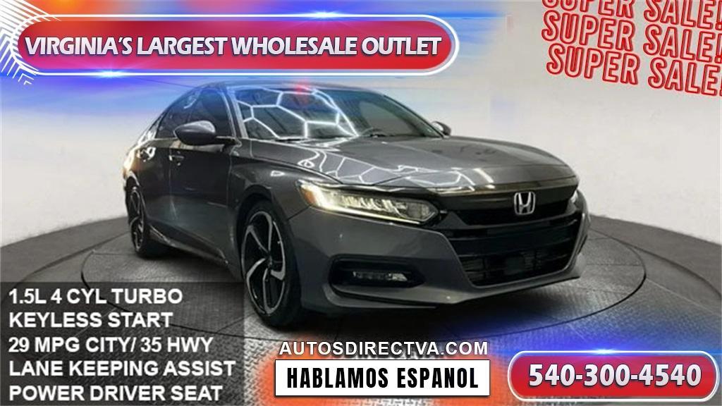 used 2020 Honda Accord car, priced at $17,995