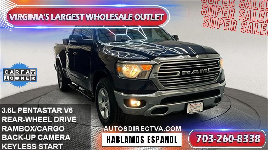 used 2021 Ram 1500 car, priced at $20,995