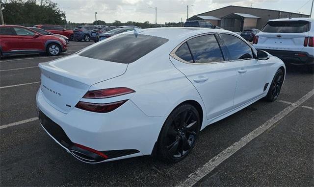 used 2022 Genesis G70 car, priced at $32,495