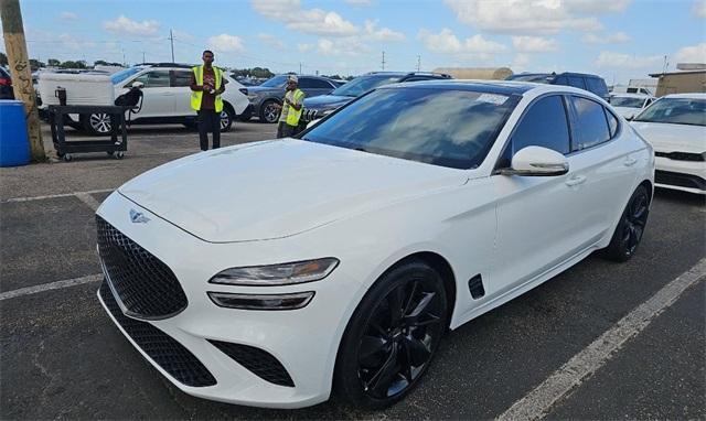 used 2022 Genesis G70 car, priced at $32,495