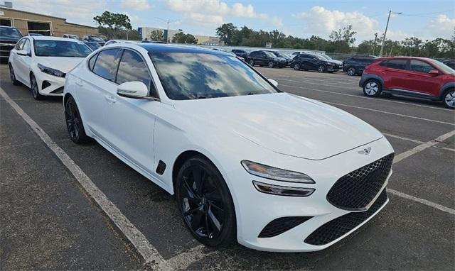 used 2022 Genesis G70 car, priced at $32,495