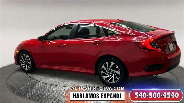 used 2018 Honda Civic car, priced at $19,495