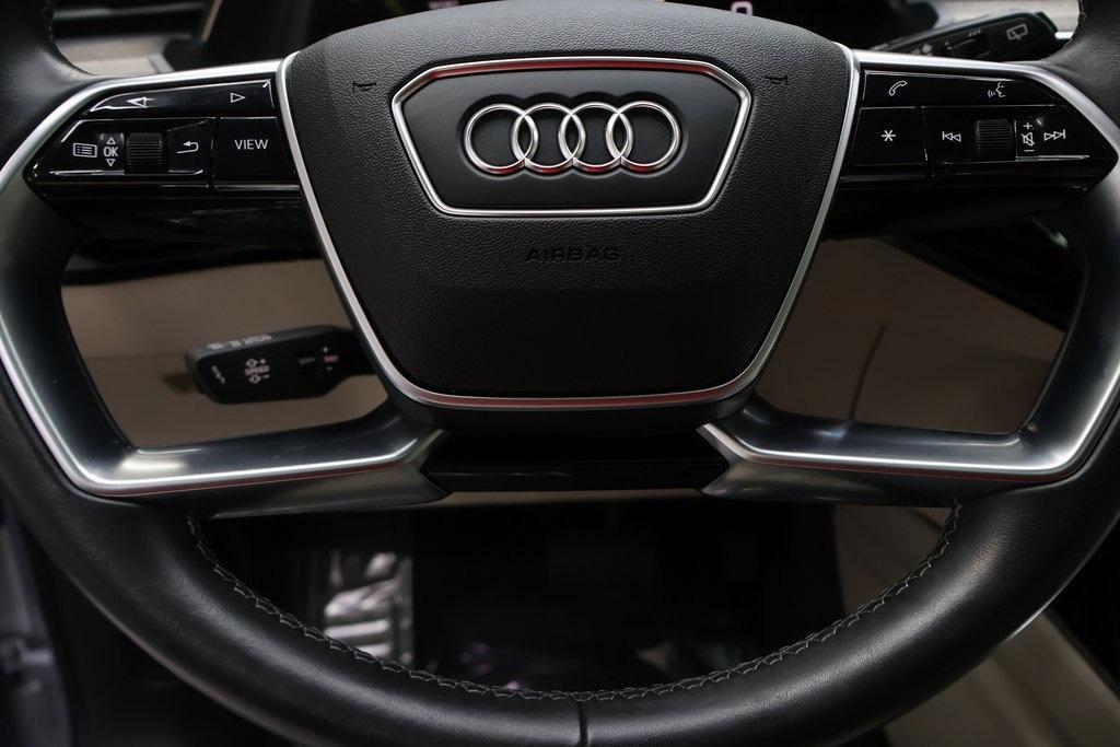 used 2022 Audi e-tron car, priced at $33,495