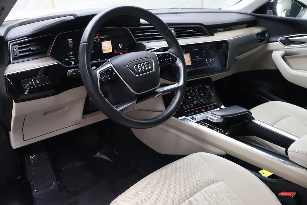 used 2022 Audi e-tron car, priced at $33,495