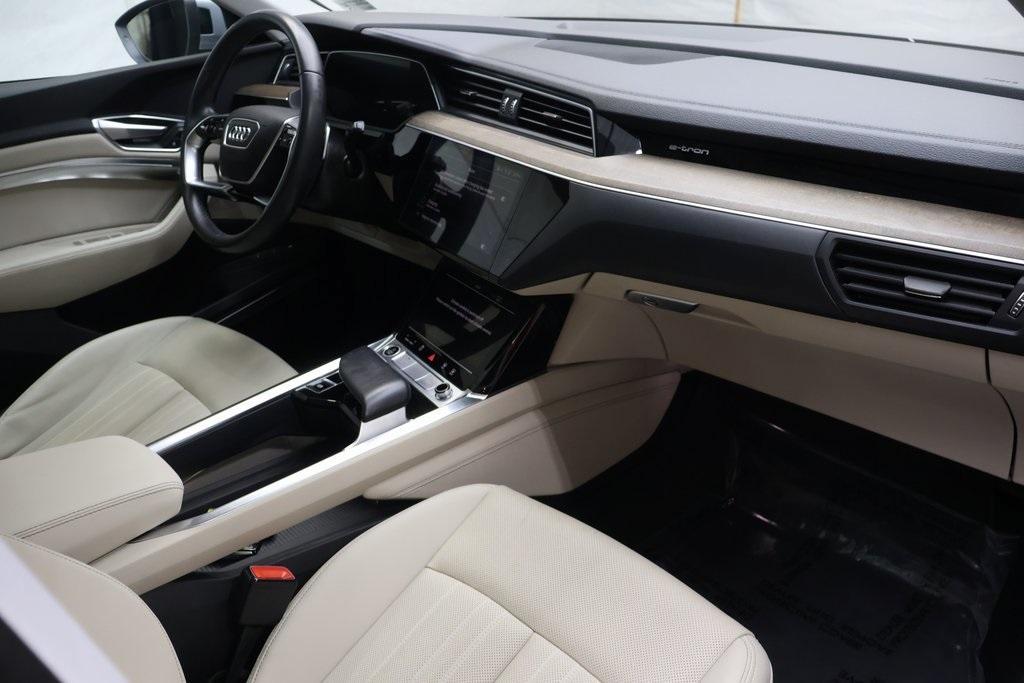 used 2022 Audi e-tron car, priced at $33,495