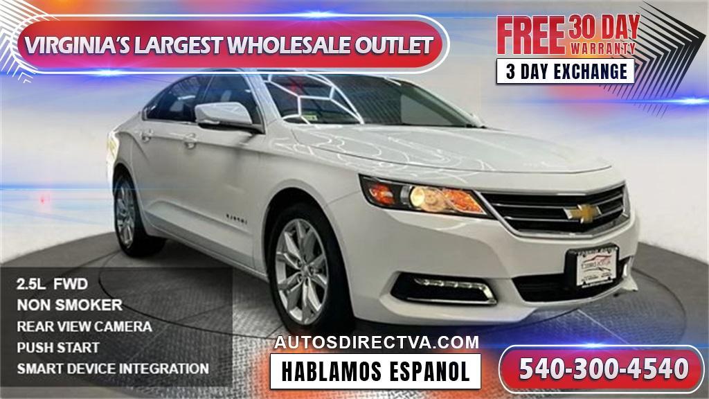 used 2019 Chevrolet Impala car, priced at $15,995