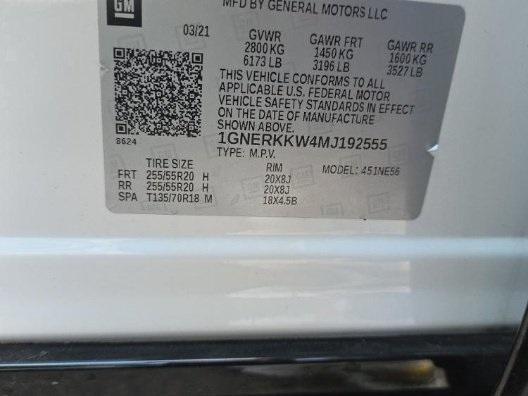 used 2021 Chevrolet Traverse car, priced at $28,995