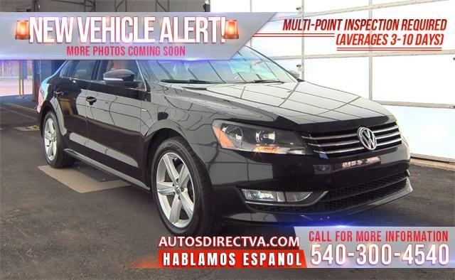 used 2015 Volkswagen Passat car, priced at $11,995