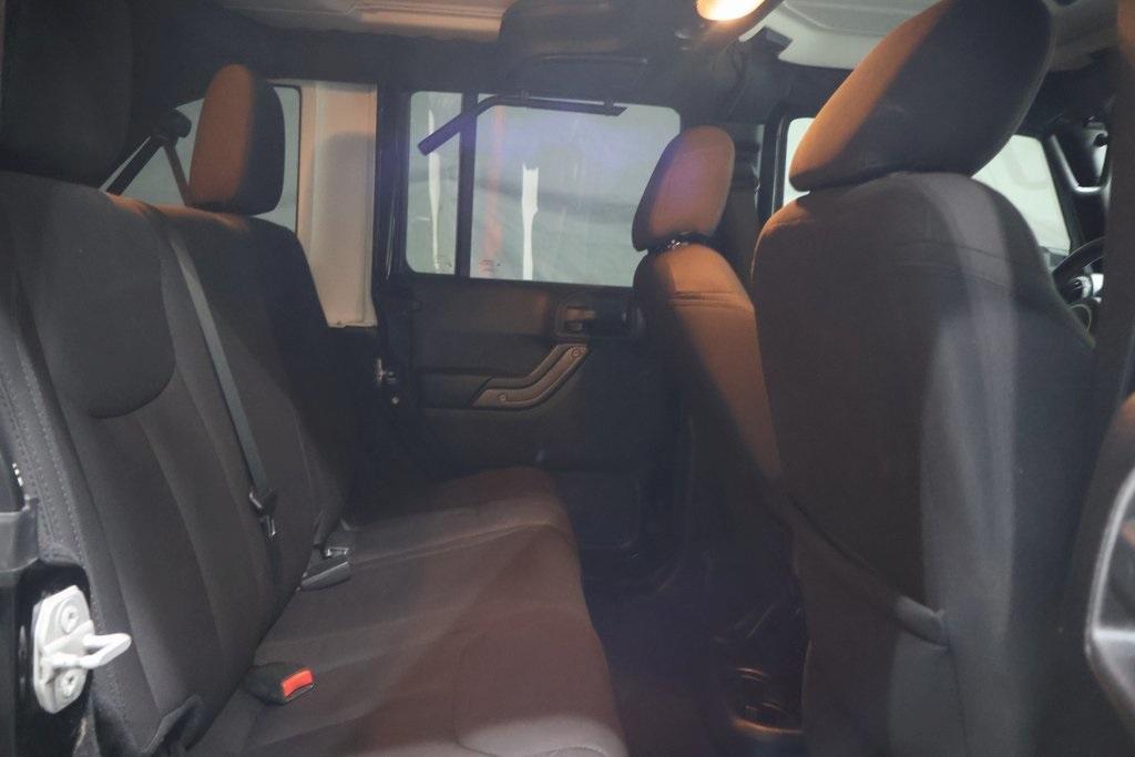 used 2015 Jeep Wrangler Unlimited car, priced at $15,995