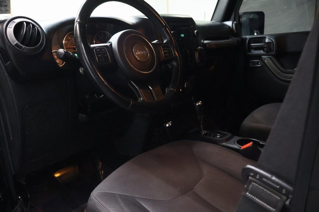 used 2015 Jeep Wrangler Unlimited car, priced at $15,995