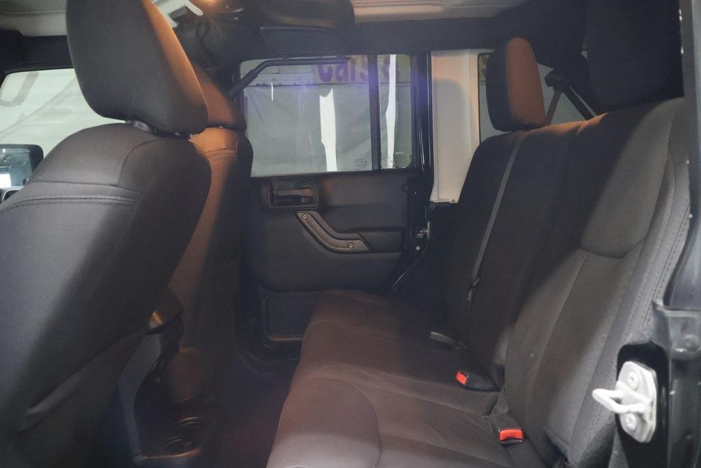 used 2015 Jeep Wrangler Unlimited car, priced at $15,995