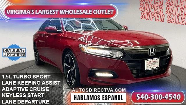 used 2020 Honda Accord car, priced at $19,695