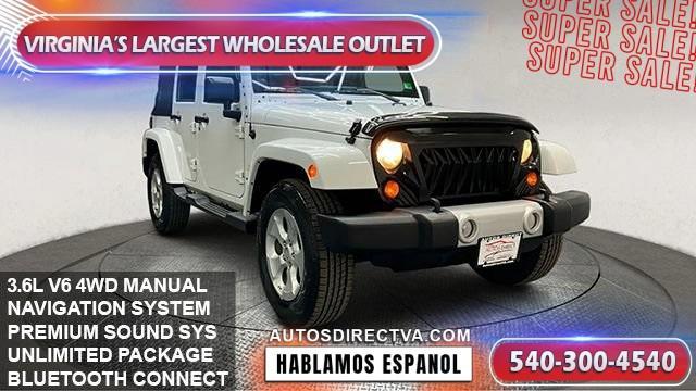 used 2013 Jeep Wrangler Unlimited car, priced at $17,495