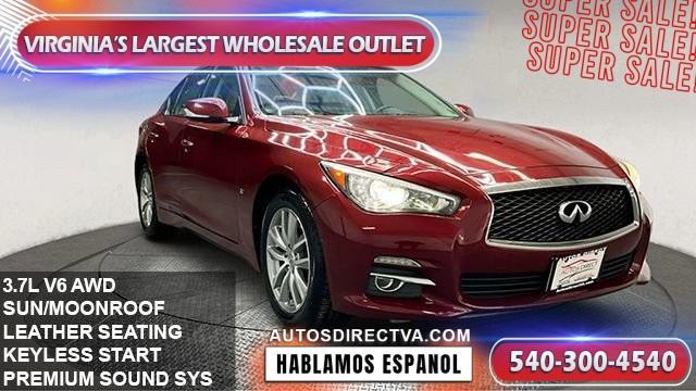 used 2015 INFINITI Q50 car, priced at $14,995