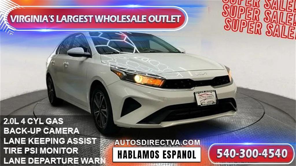 used 2022 Kia Forte car, priced at $13,695