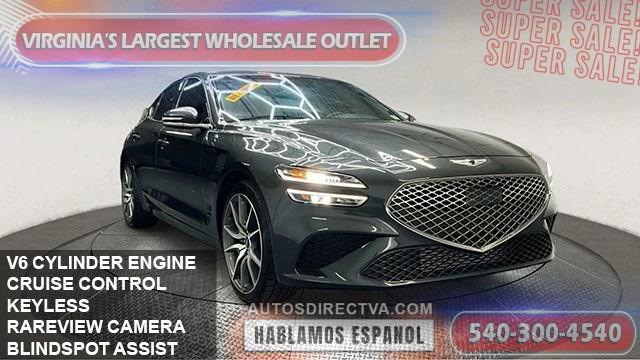 used 2023 Genesis G70 car, priced at $31,995