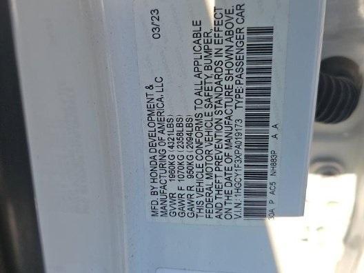 used 2023 Honda Accord car, priced at $24,995