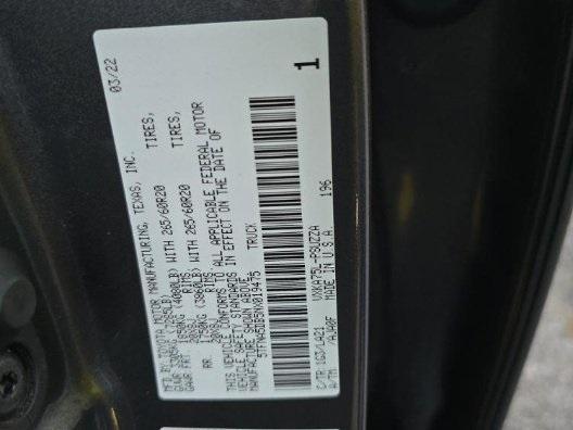 used 2022 Toyota Tundra car