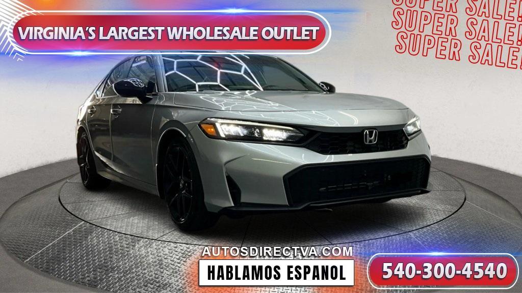 used 2025 Honda Civic car, priced at $23,495