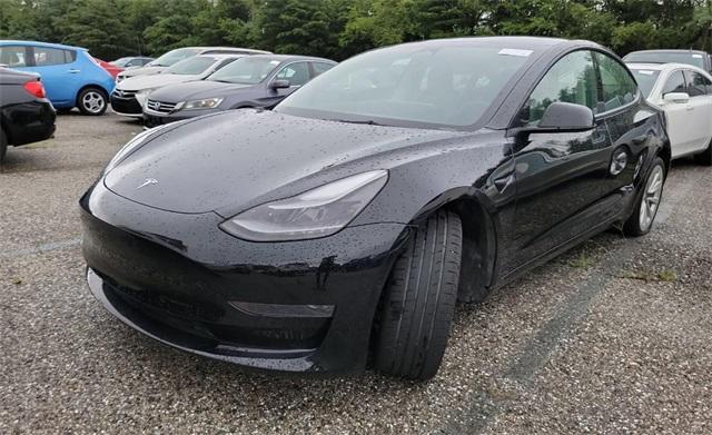 used 2022 Tesla Model 3 car, priced at $23,695