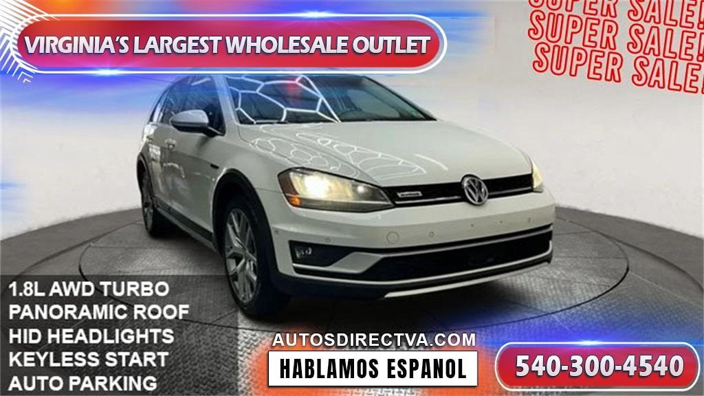 used 2017 Volkswagen Golf Alltrack car, priced at $9,695