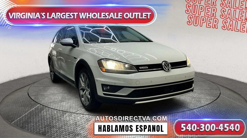used 2017 Volkswagen Golf Alltrack car, priced at $13,995