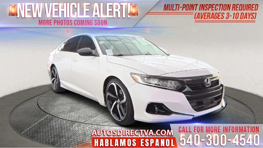 used 2021 Honda Accord car, priced at $20,995
