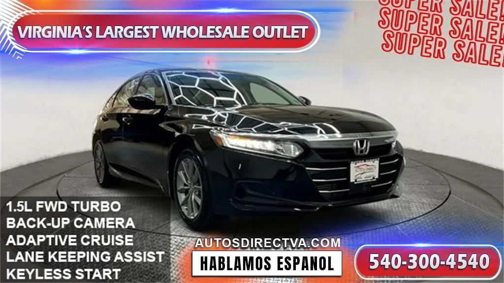 used 2022 Honda Accord car, priced at $24,695
