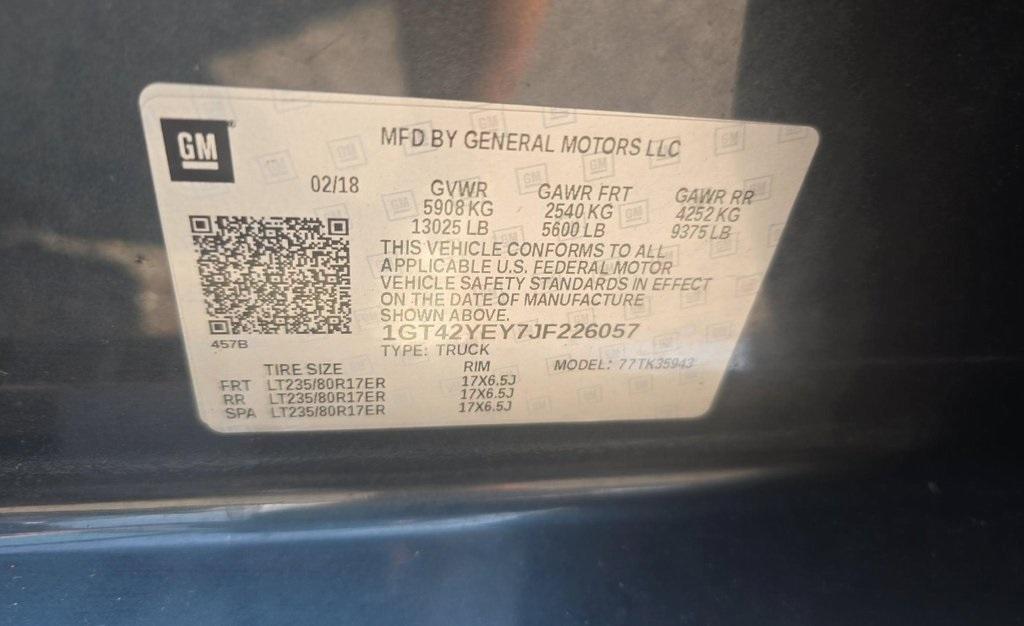 used 2018 GMC Sierra 3500 car, priced at $49,495