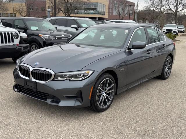 used 2022 BMW 330e car, priced at $27,663