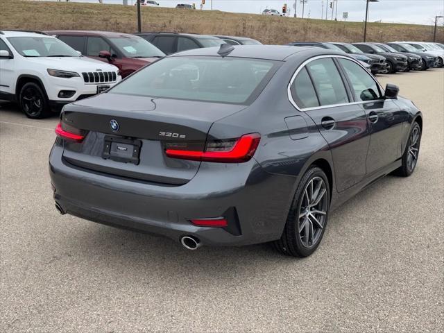 used 2022 BMW 330e car, priced at $27,663