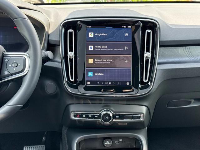 used 2023 Volvo C40 Recharge Pure Electric car, priced at $34,487