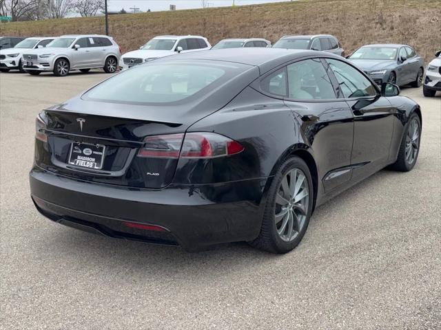 used 2022 Tesla Model S car, priced at $59,873