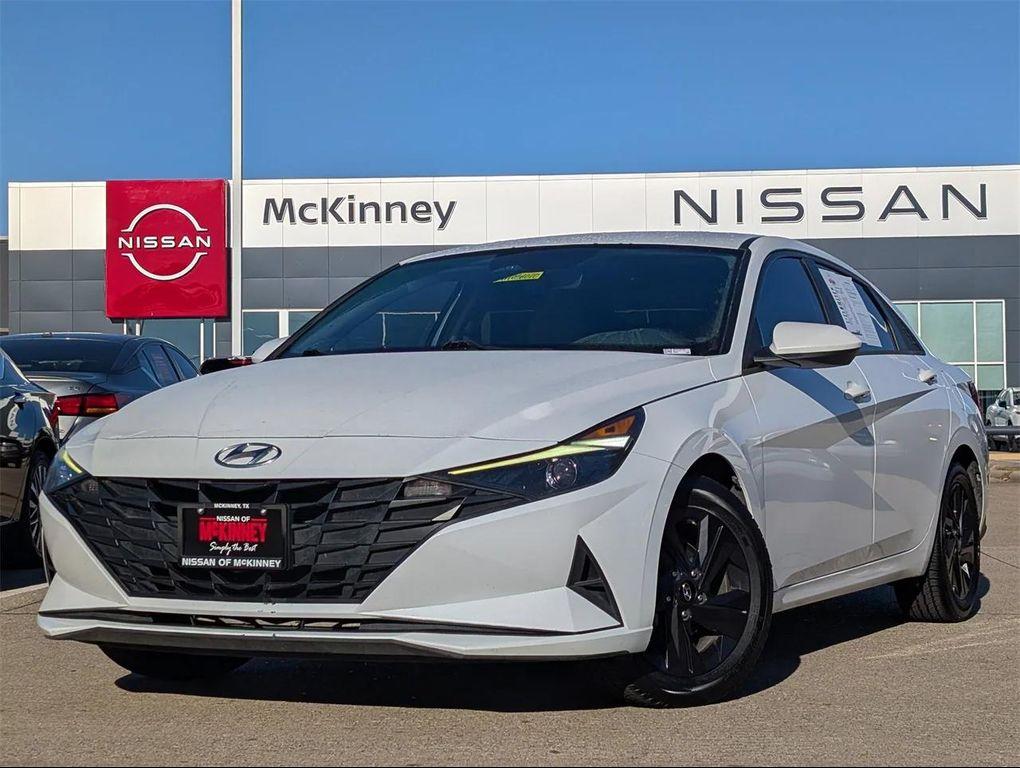 used 2021 Hyundai Elantra car, priced at $14,300