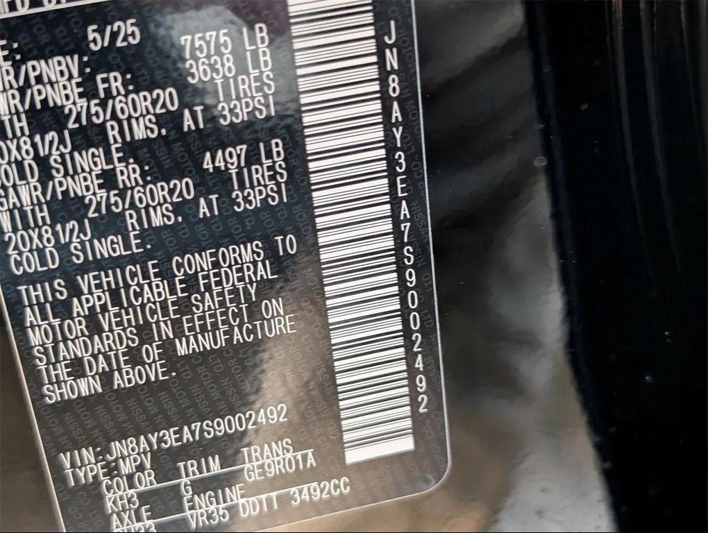 new 2025 Nissan Armada car, priced at $65,490