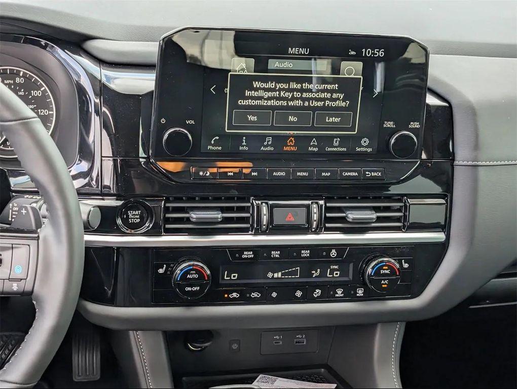 new 2025 Nissan Pathfinder car, priced at $35,156