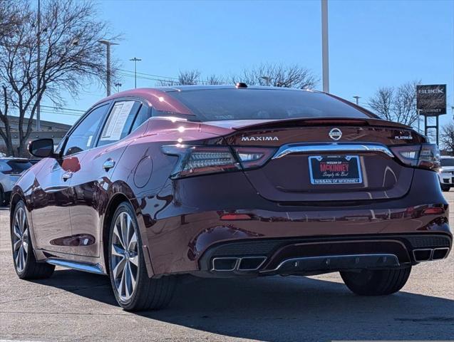 used 2021 Nissan Maxima car, priced at $27,387