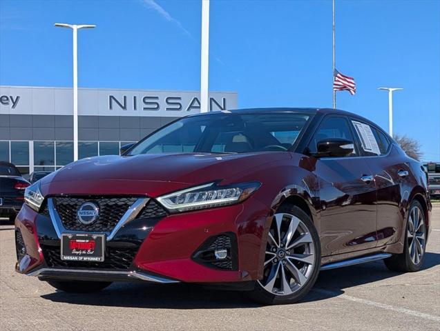 used 2021 Nissan Maxima car, priced at $27,387