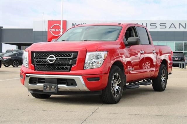 used 2021 Nissan Titan car, priced at $28,999