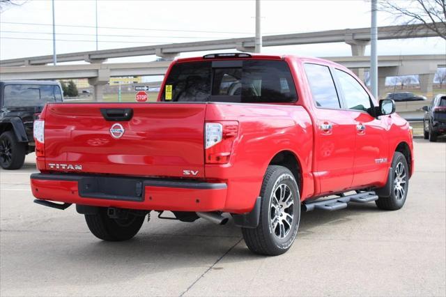 used 2021 Nissan Titan car, priced at $28,999