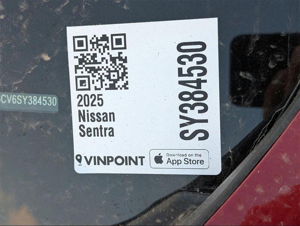 new 2025 Nissan Sentra car, priced at $24,866