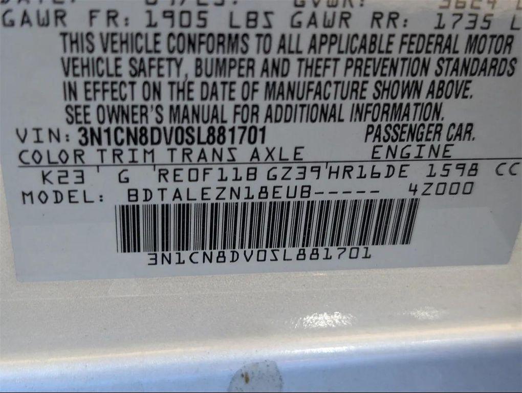 new 2025 Nissan Versa car, priced at $16,969