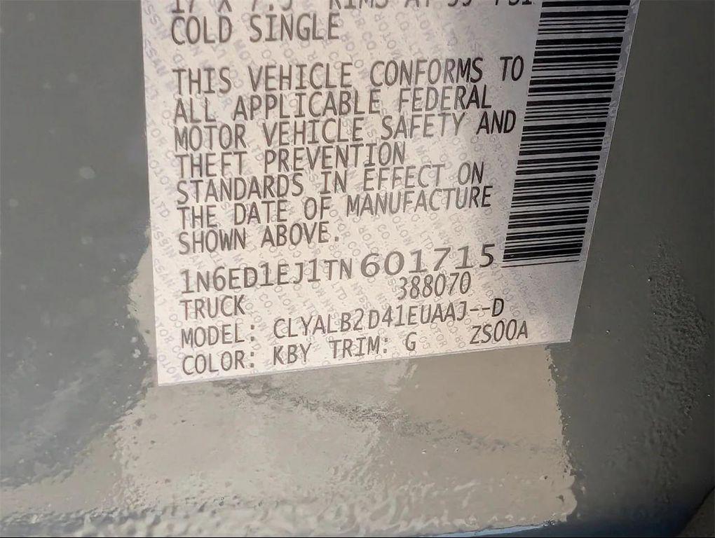 new 2026 Nissan Frontier car, priced at $35,677