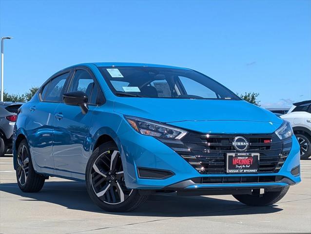 new 2025 Nissan Versa car, priced at $23,076
