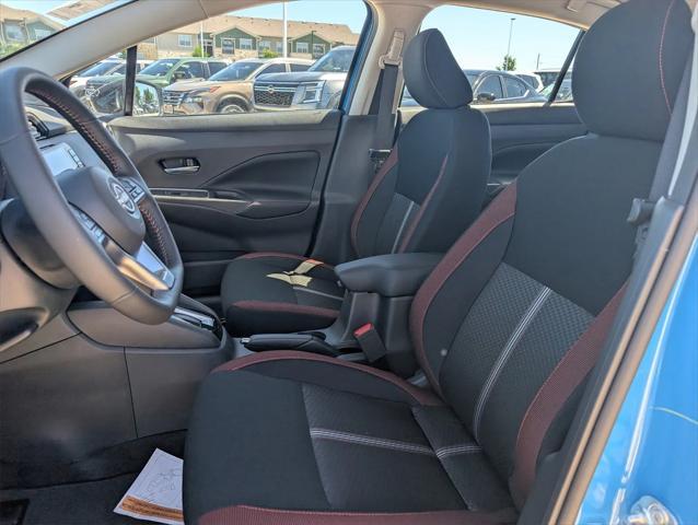 new 2025 Nissan Versa car, priced at $23,076