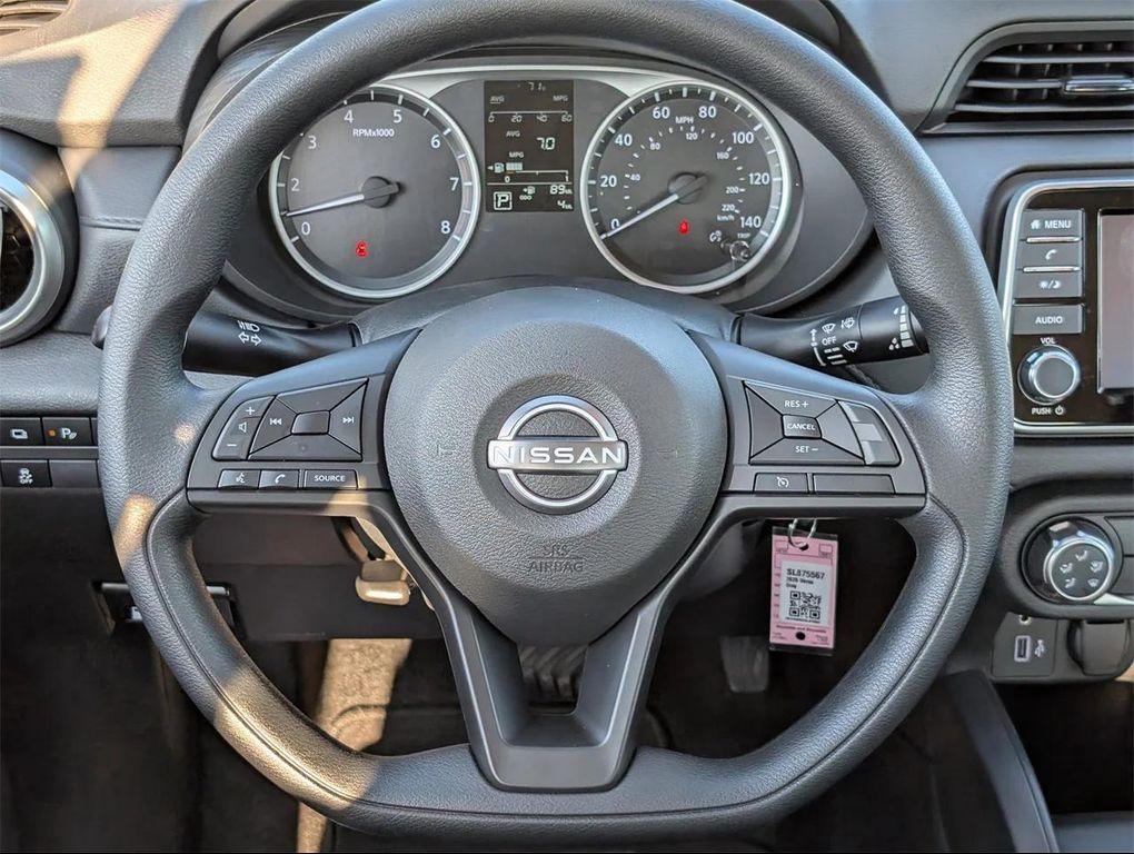 new 2025 Nissan Versa car, priced at $19,034